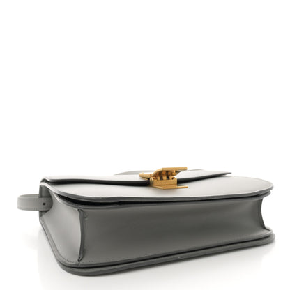 Celine Box Calfskin Medium Classic Box Flap Bag Light Charcoal 4 of 11