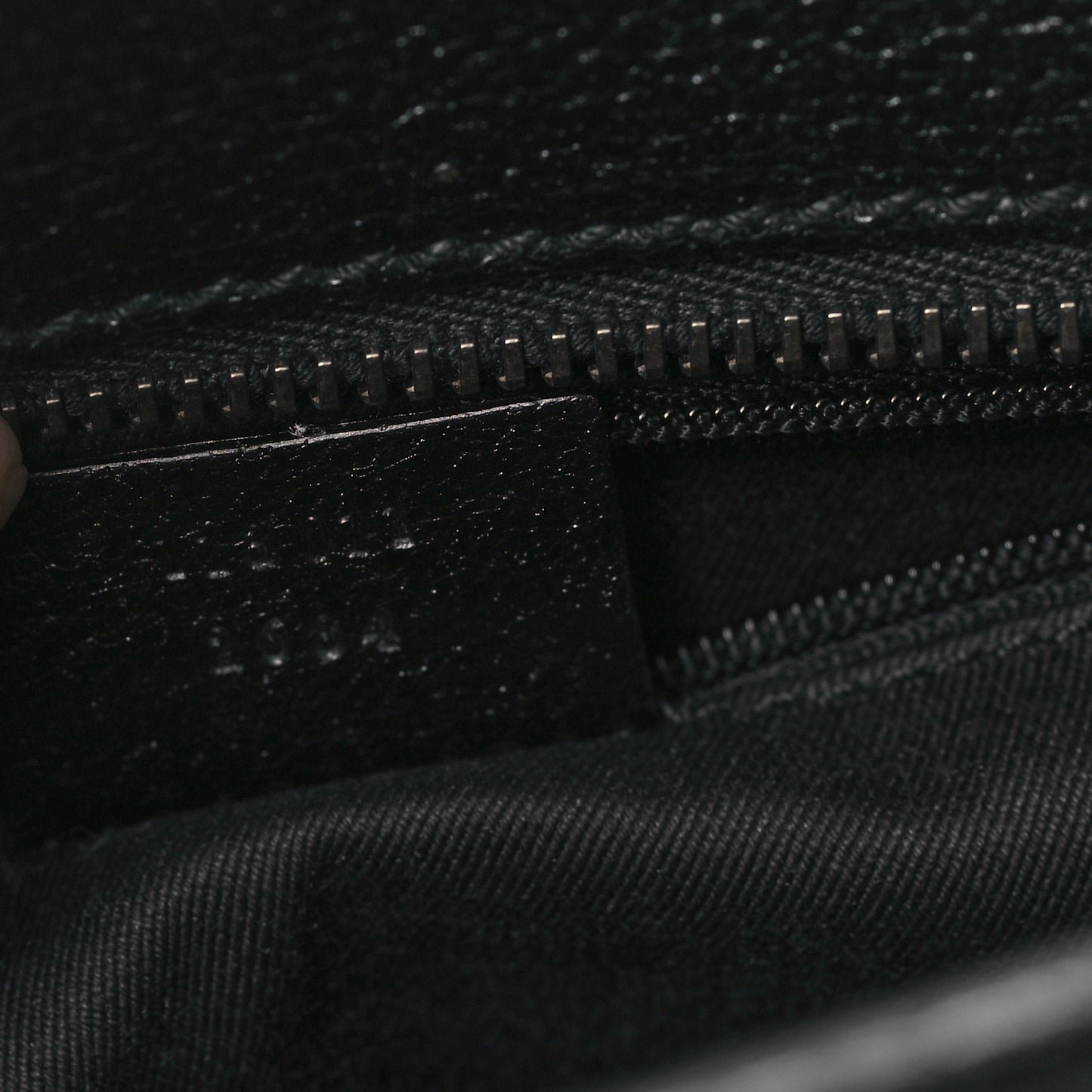 Monogram Shoulder Bag Black