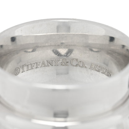 Tiffany Sterling Silver Wide 1837 Band Ring 48 4.5 4 of 5
