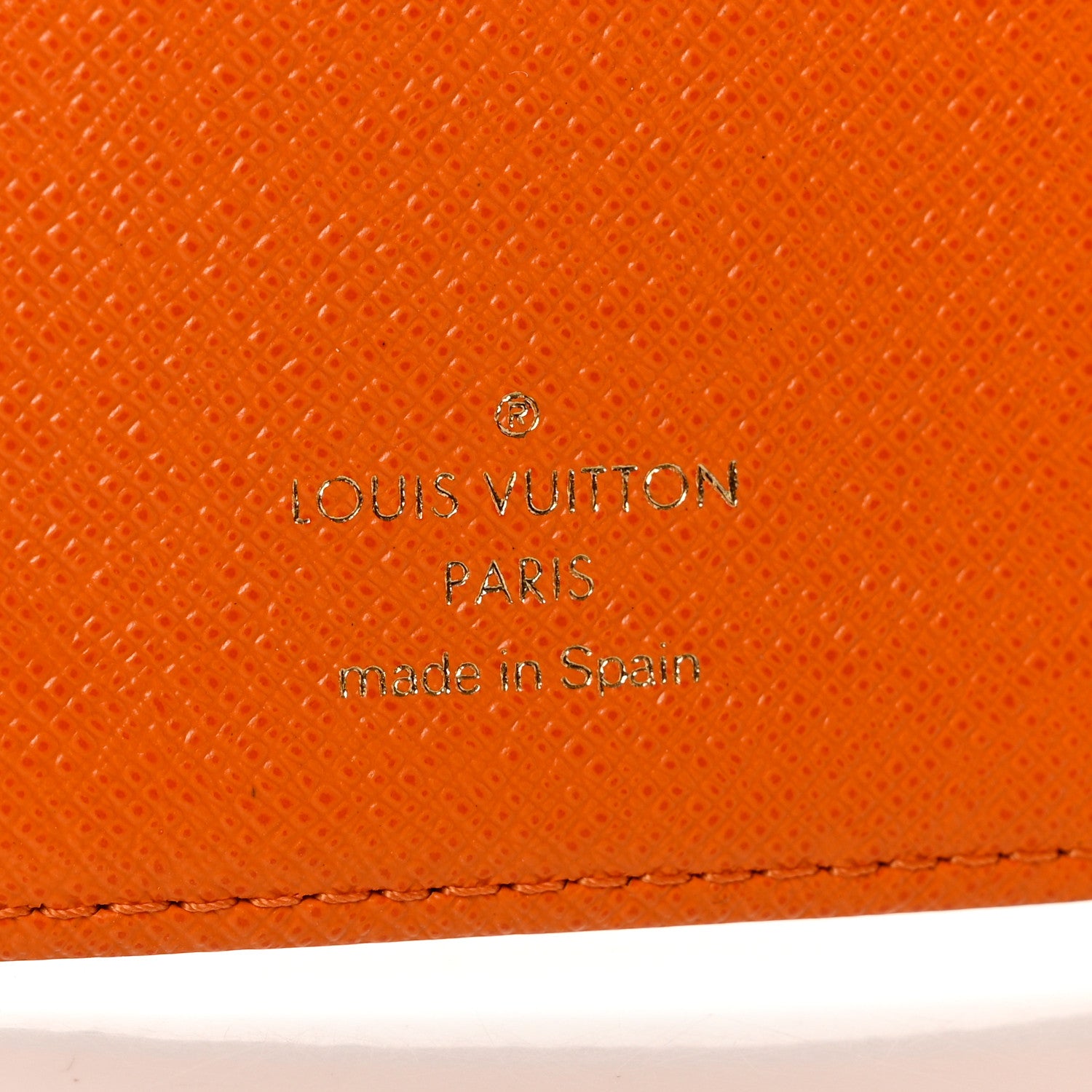 Louis Vuitton Monogram Koala Small Ring Agenda Orange 6 of 6
