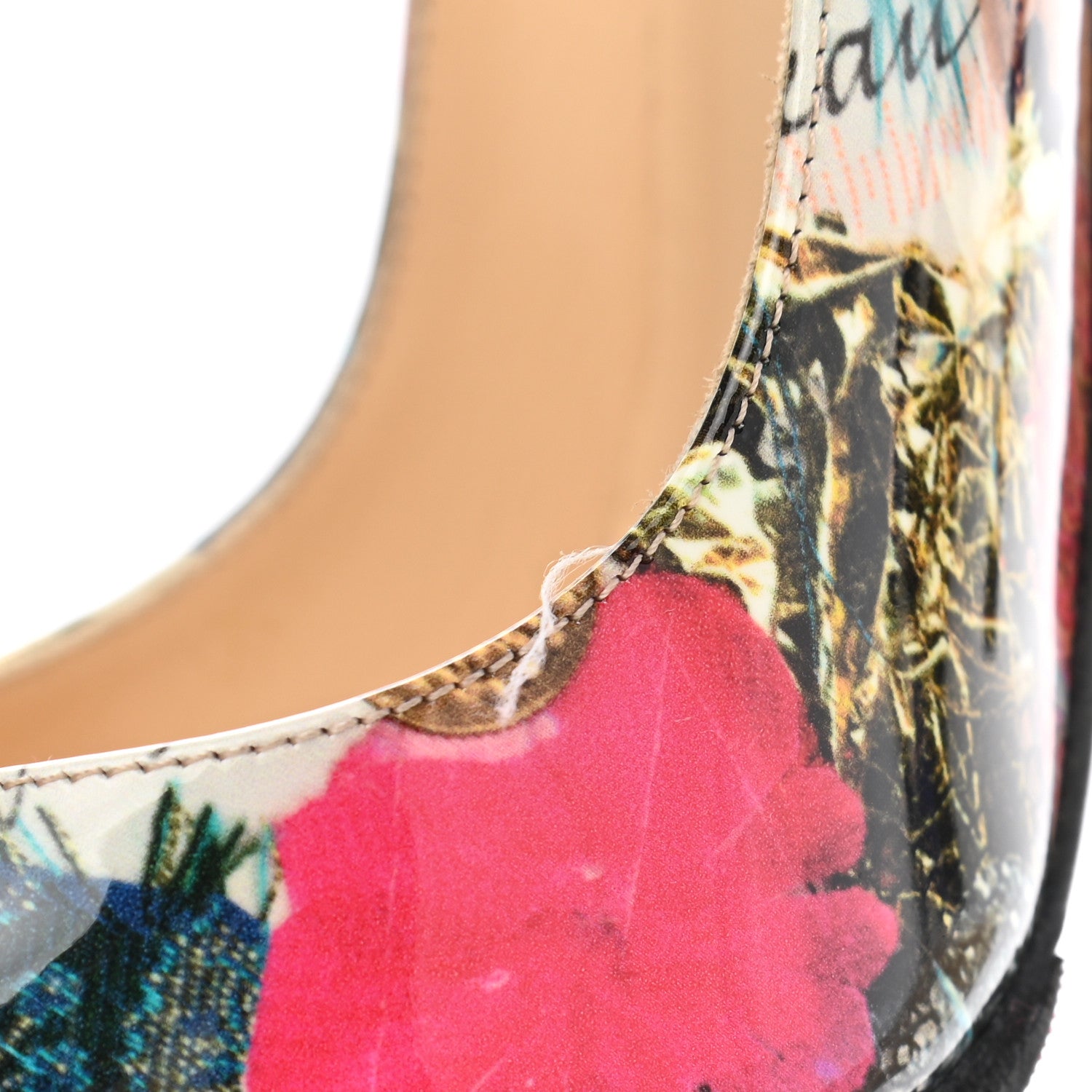 Christian Louboutin Patent Trash Pigalle Follies 100 Pumps 36.5 Multicolor 9 of 10