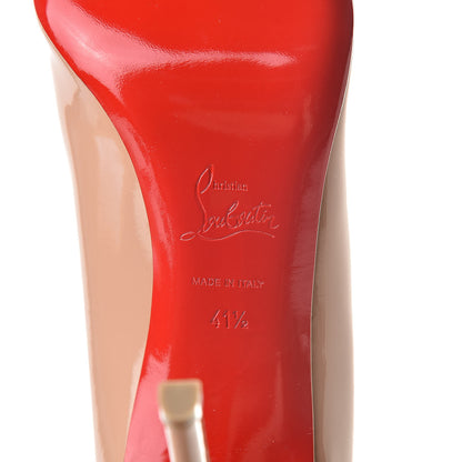 Christian Louboutin Patent Simple 100 Pumps 41.5 Nude 7 of 8