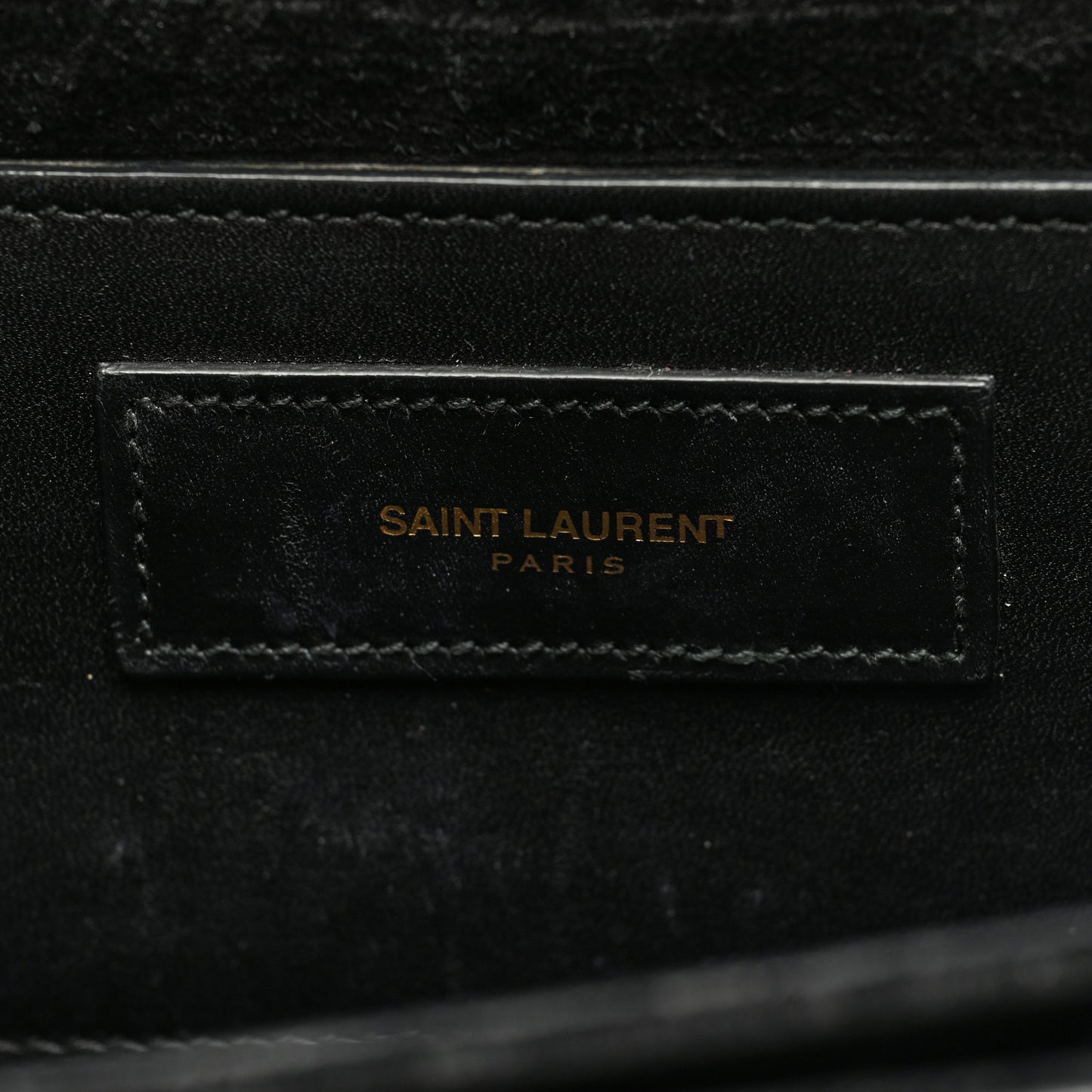Calfskin Small Classic Lulu Bag Black