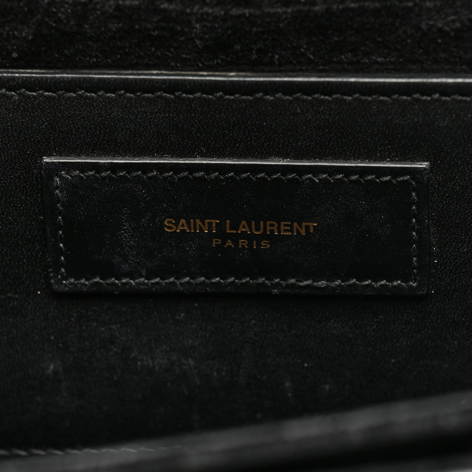 Saint Laurent Calfskin Small Classic Lulu Bag Black 7 of 12