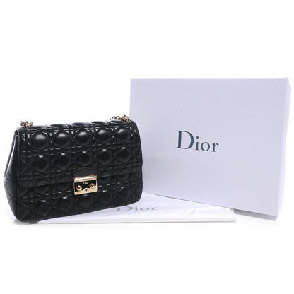 Christian Dior Lambskin Cannage Medium Miss Dior Flap Black 5 of 10