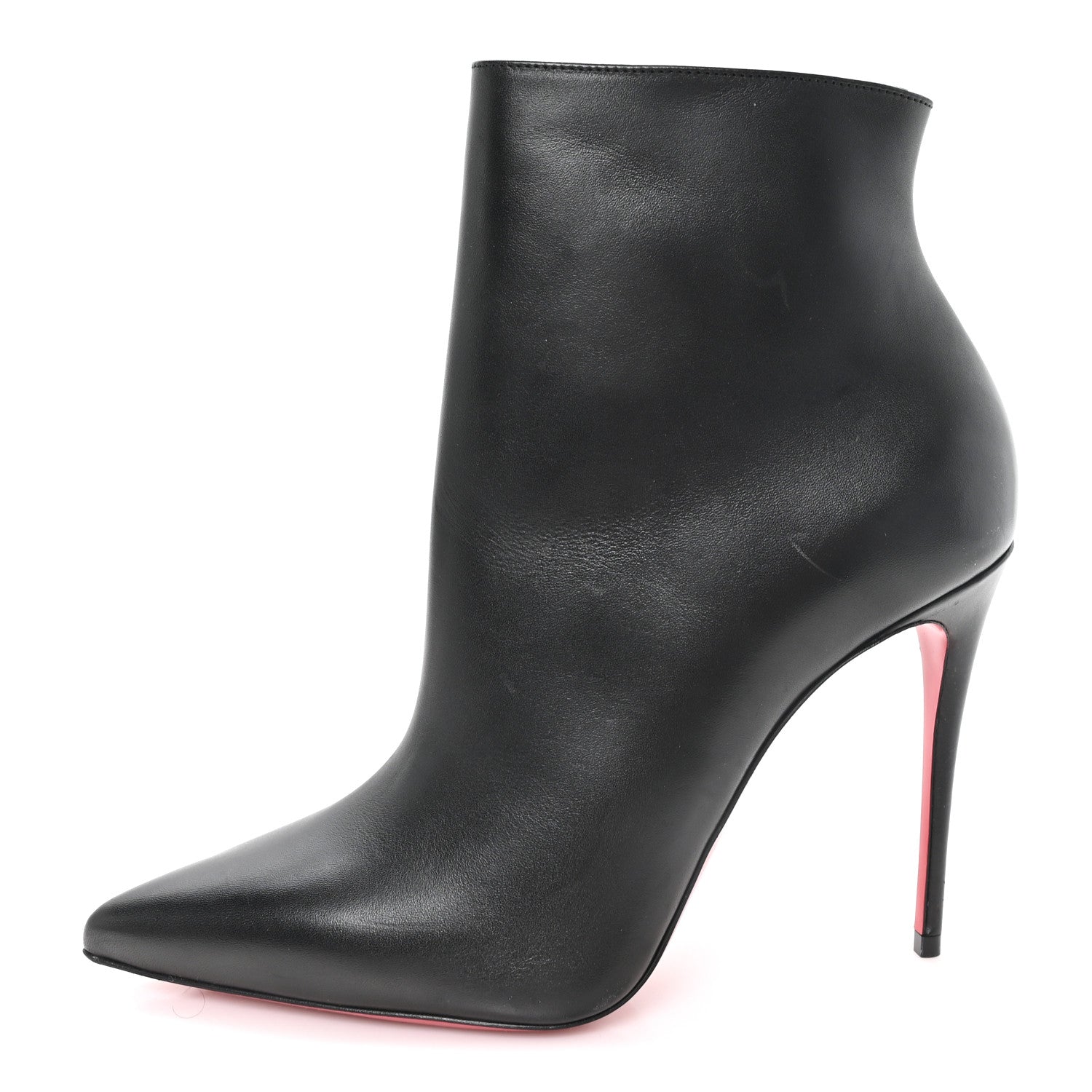 Christian Louboutin Calfskin So Kate Booty 100 Ankle Boots 37.5 Black 1 of 9