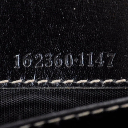 Gucci Patent Britt Continental Wallet Black 9 of 11