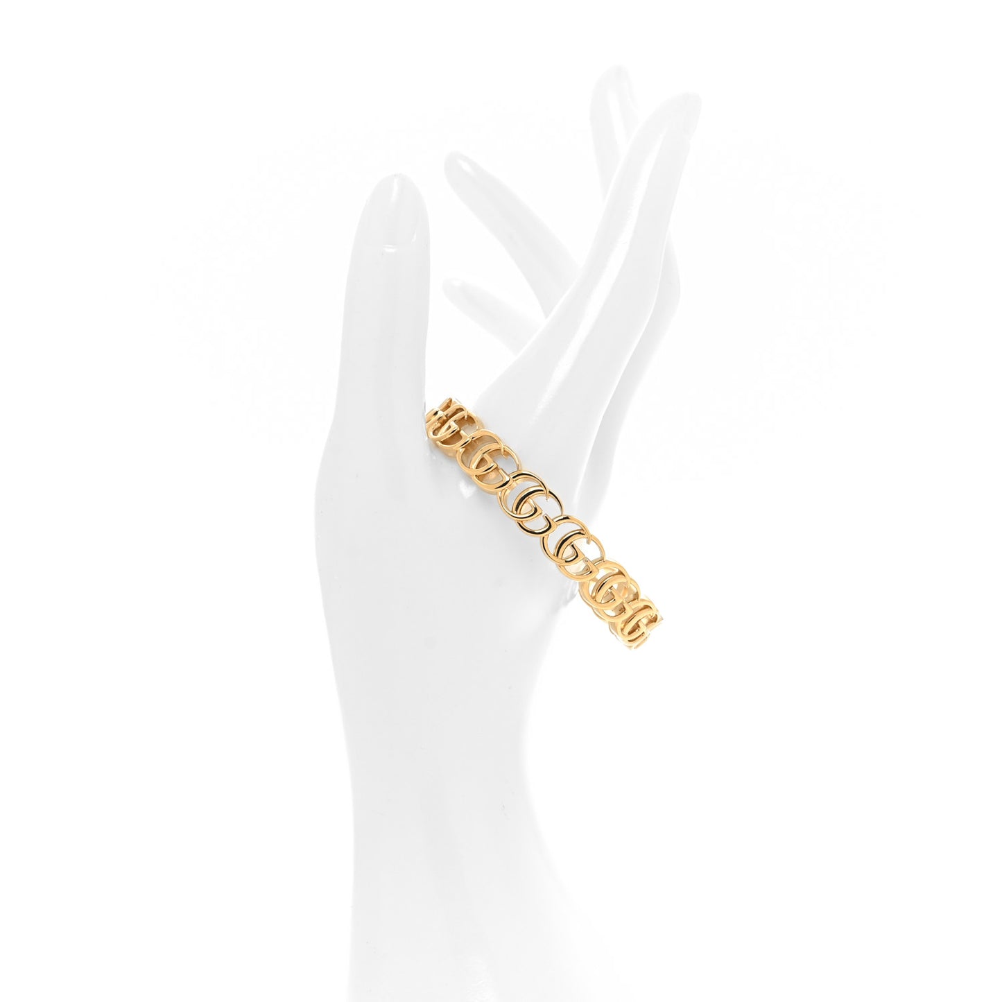 Pearl GG Marmont Bracelet Small Aged Gold Pearl Cream