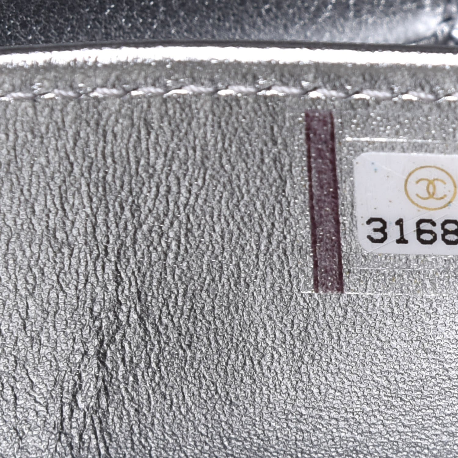 Chanel Gradient Metallic Calfskin Quilted Camera Bag Silver Blue Yellow Purple 6 of 10