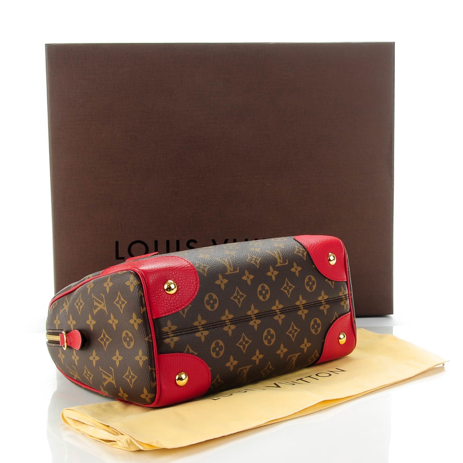 Louis Vuitton Monogram Retiro NM Coquelicot 4 of 8