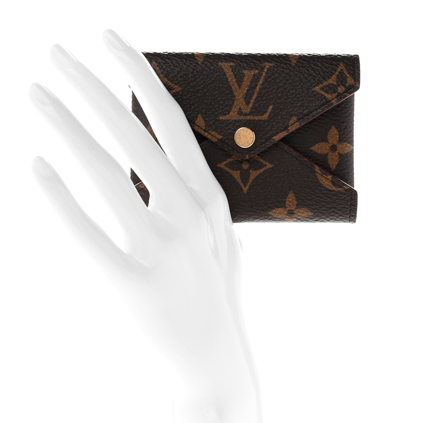 Monogram Small Kirigami Pochette Insert Fuchsia