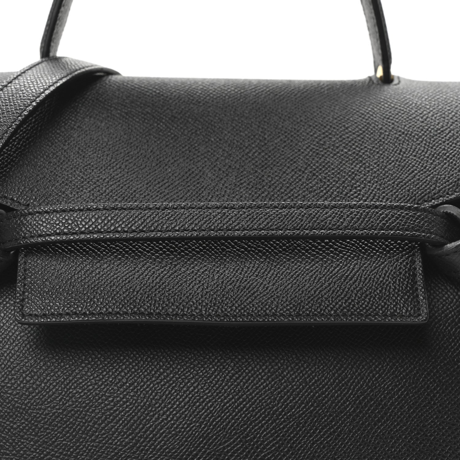 Celine Grained Calfskin Micro Belt Bag Black 8 of 10
