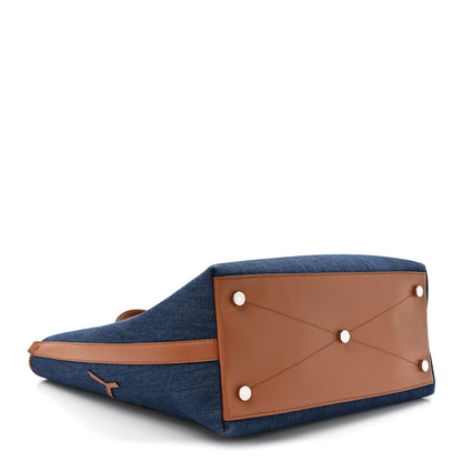 Stella McCartney Denim Logo Tote Blue 5 of 14