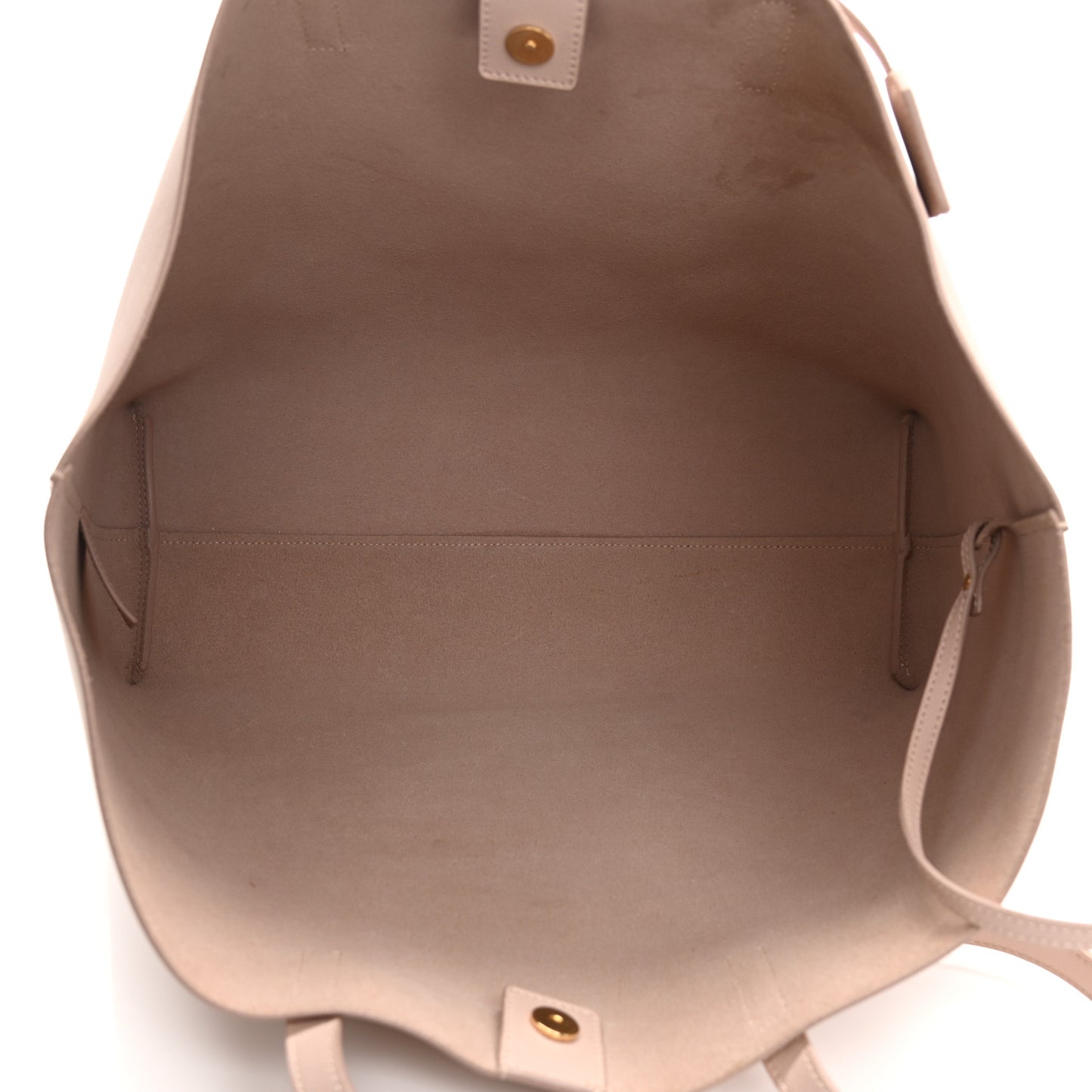 Calfskin Large Shopping Tote Pale Blush