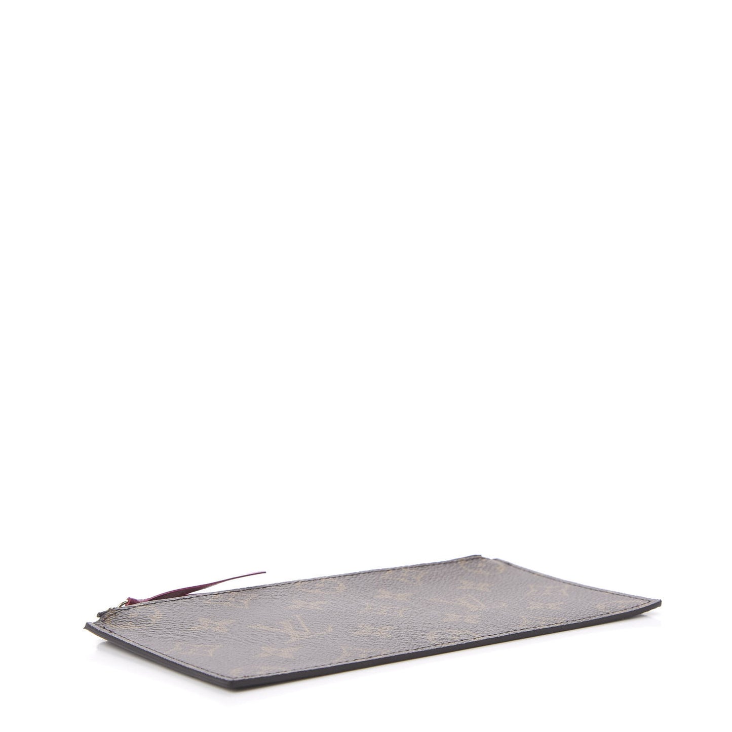 Monogram Felicie Chain Wallet Zippered Insert Fuchsia