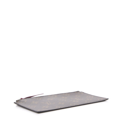 Louis Vuitton Monogram Felicie Chain Wallet Zippered Insert Fuchsia 3 of 8
