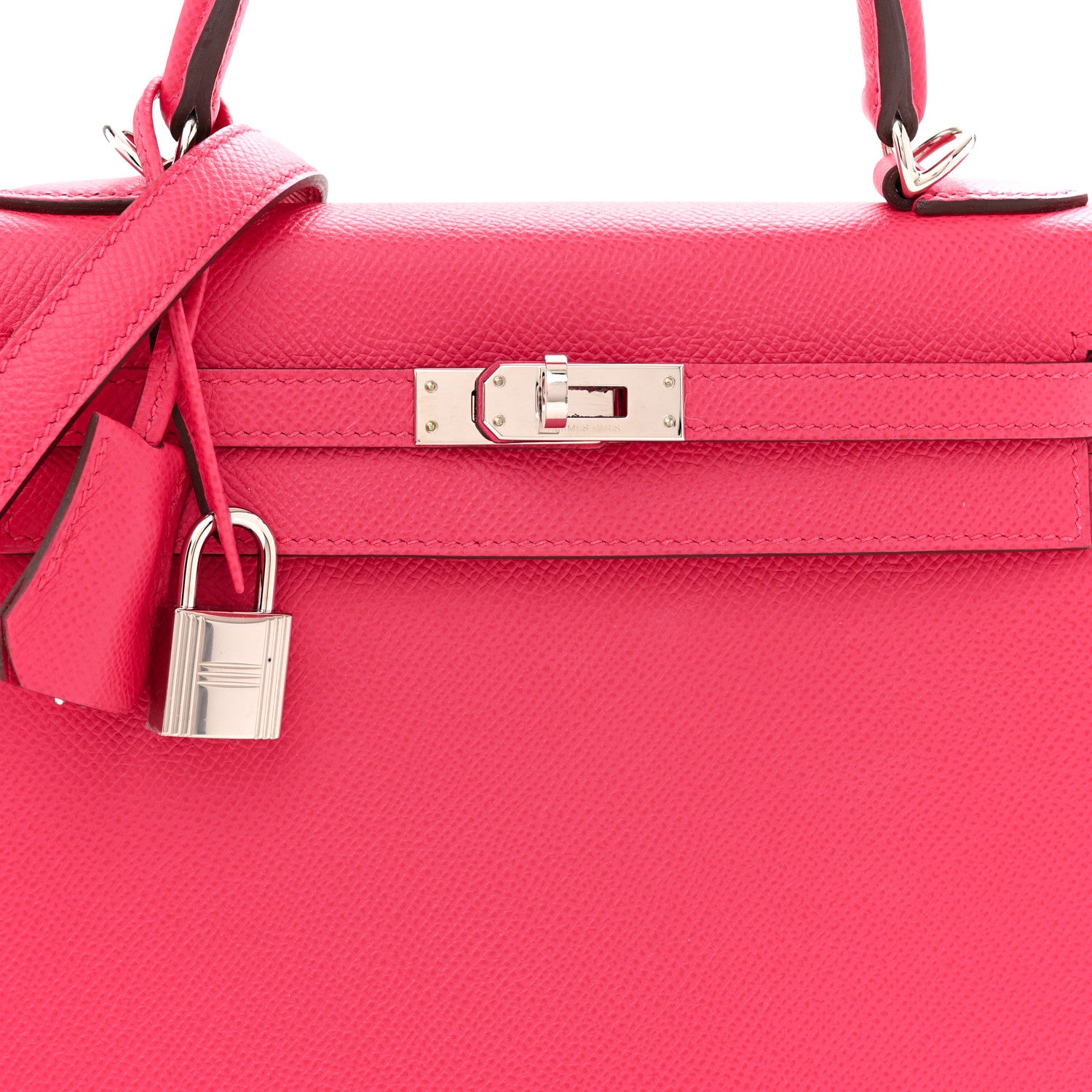 Hermes Epsom Kelly Sellier 25 Rose Extreme 8 of 12