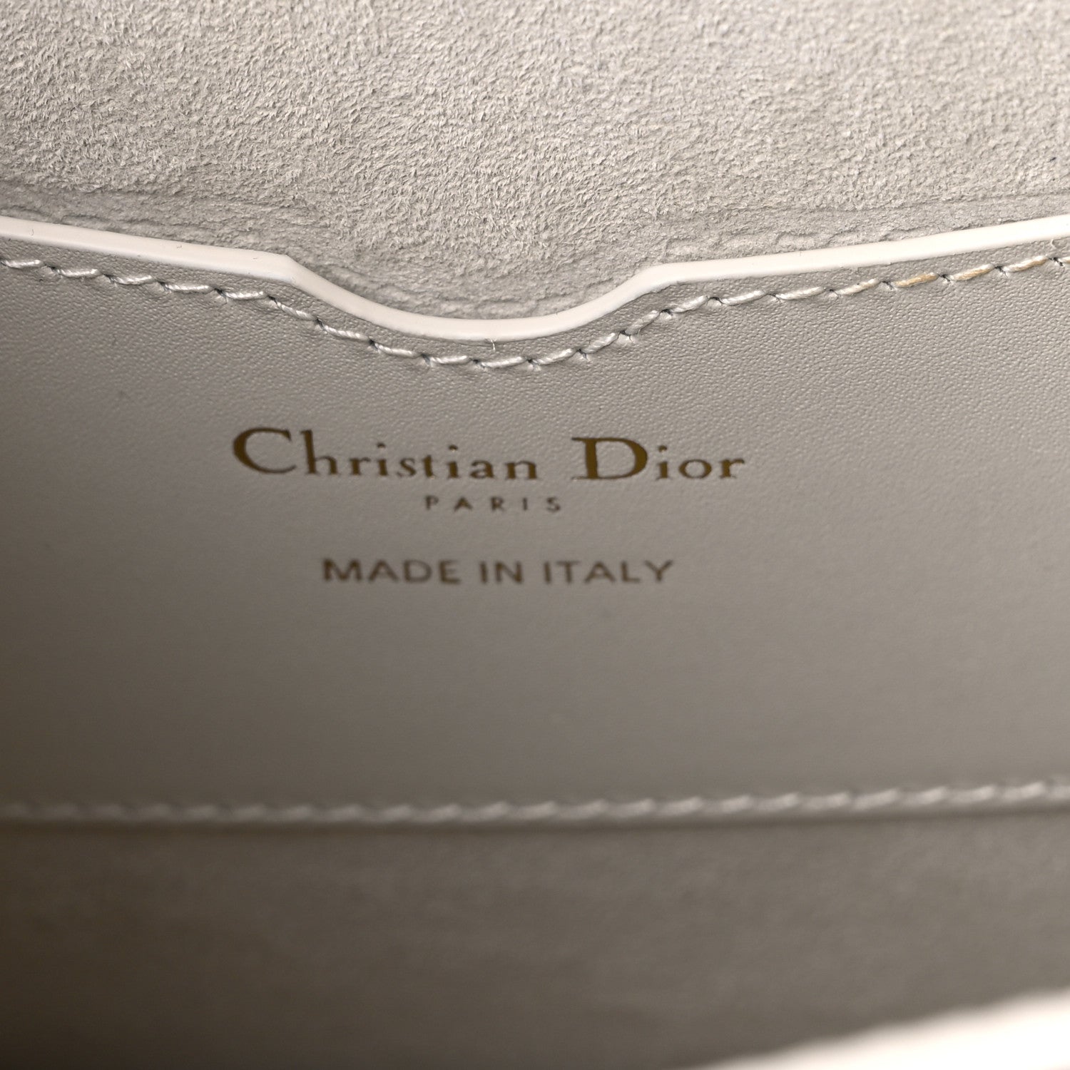 Christian Dior Box Calfskin Medium Bobby Frame Flap Latte 6 of 9