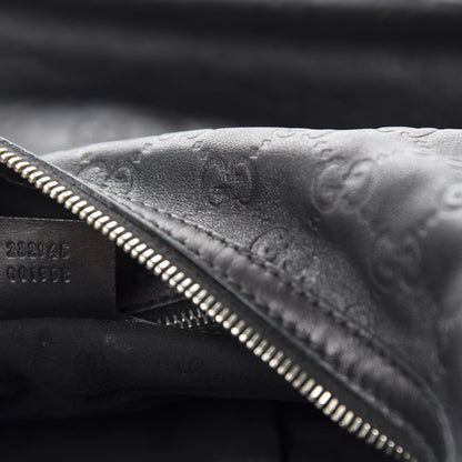 Gucci Guccissima Large GG Twins Hobo Black 9 of 10
