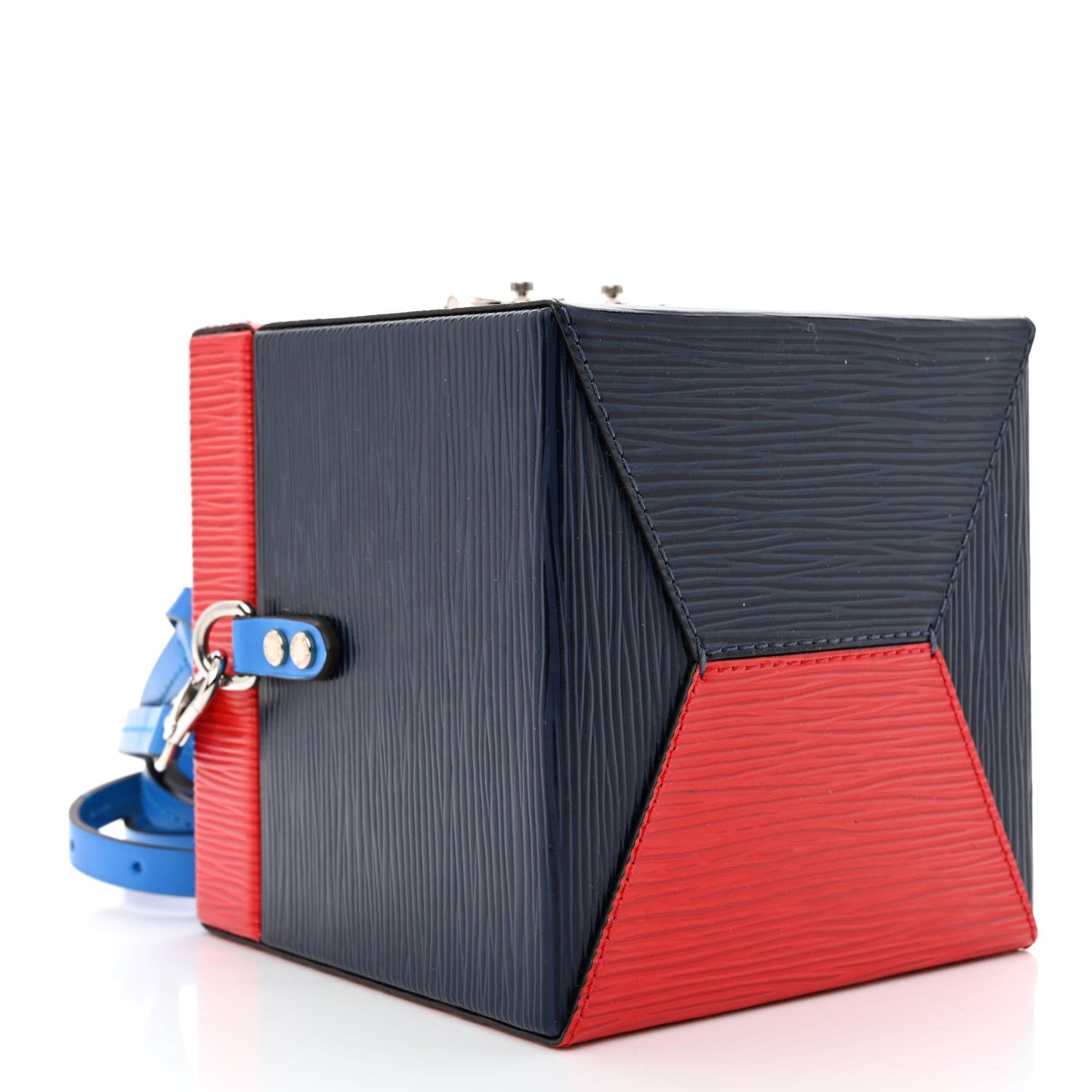 Louis Vuitton Epi Bleecker Box Indigo Coquelicot 4 of 10