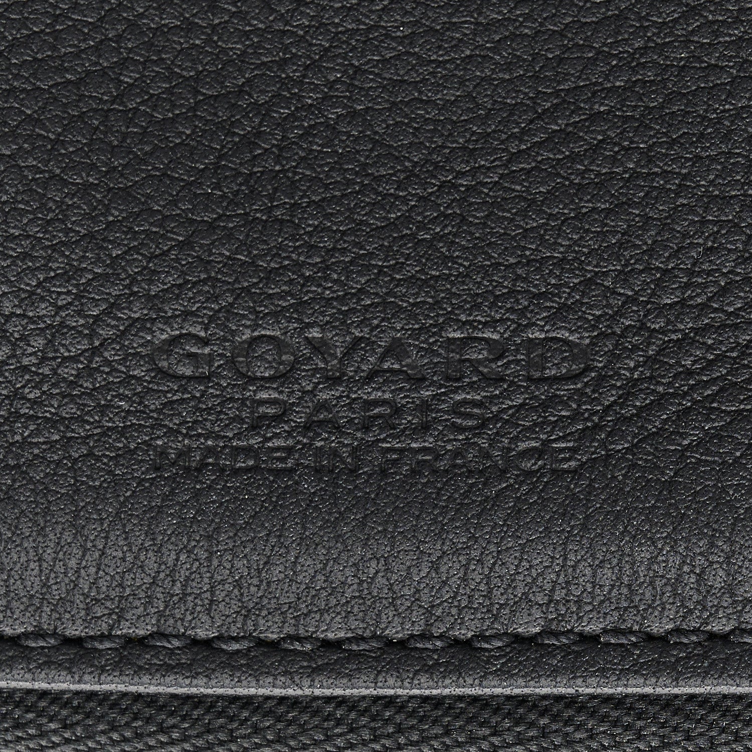 Goyard Goyardine Sainte Marie Soft Clutch Black 6 of 8