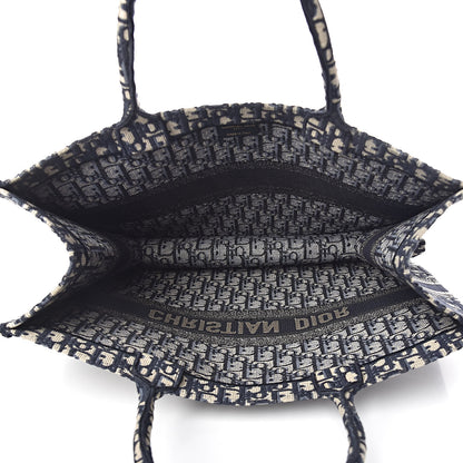 Christian Dior Oblique Book Tote Blue Multicolor 5 of 11