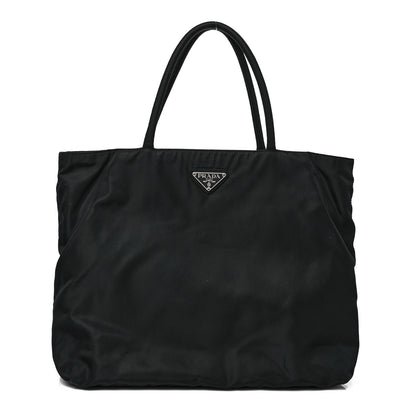 Prada Tessuto Nylon Tote Navy 1 of 8