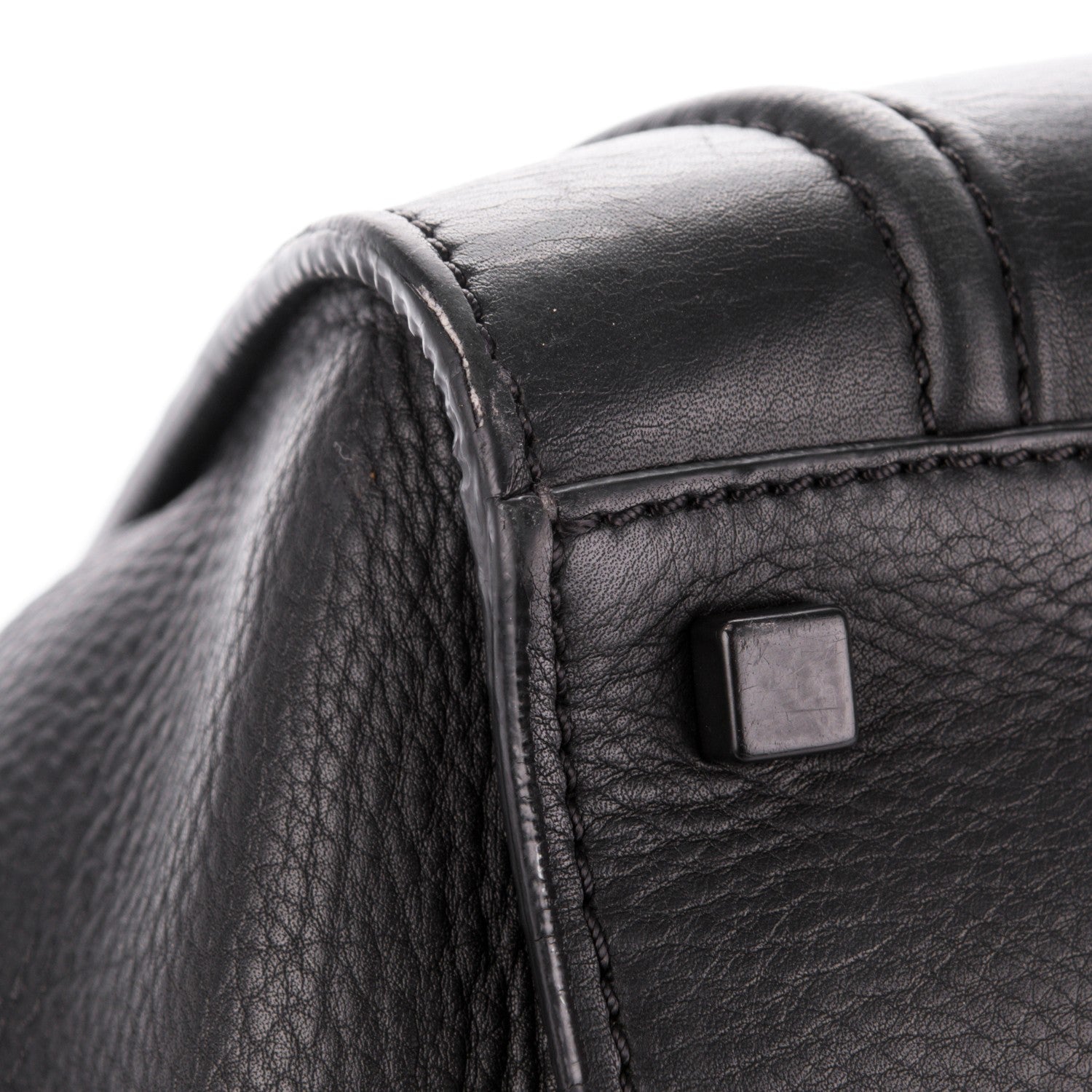Celine Supple Calfskin Medium Phantom Luggage Black 8 of 10