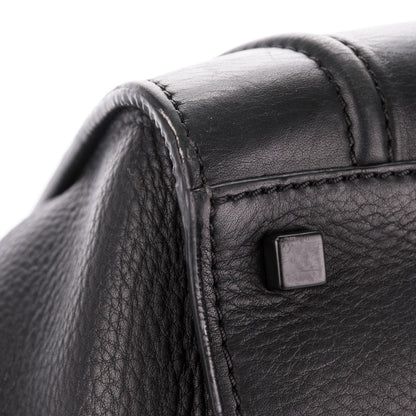 Celine Supple Calfskin Medium Phantom Luggage Black 8 of 10