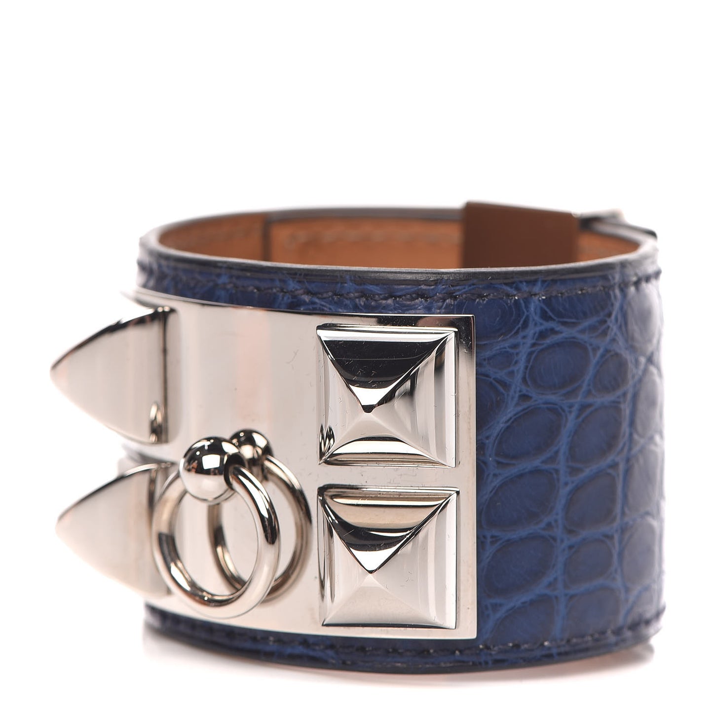 Matte Alligator Collier De Chien CDC Bracelet S Bleu De Malte