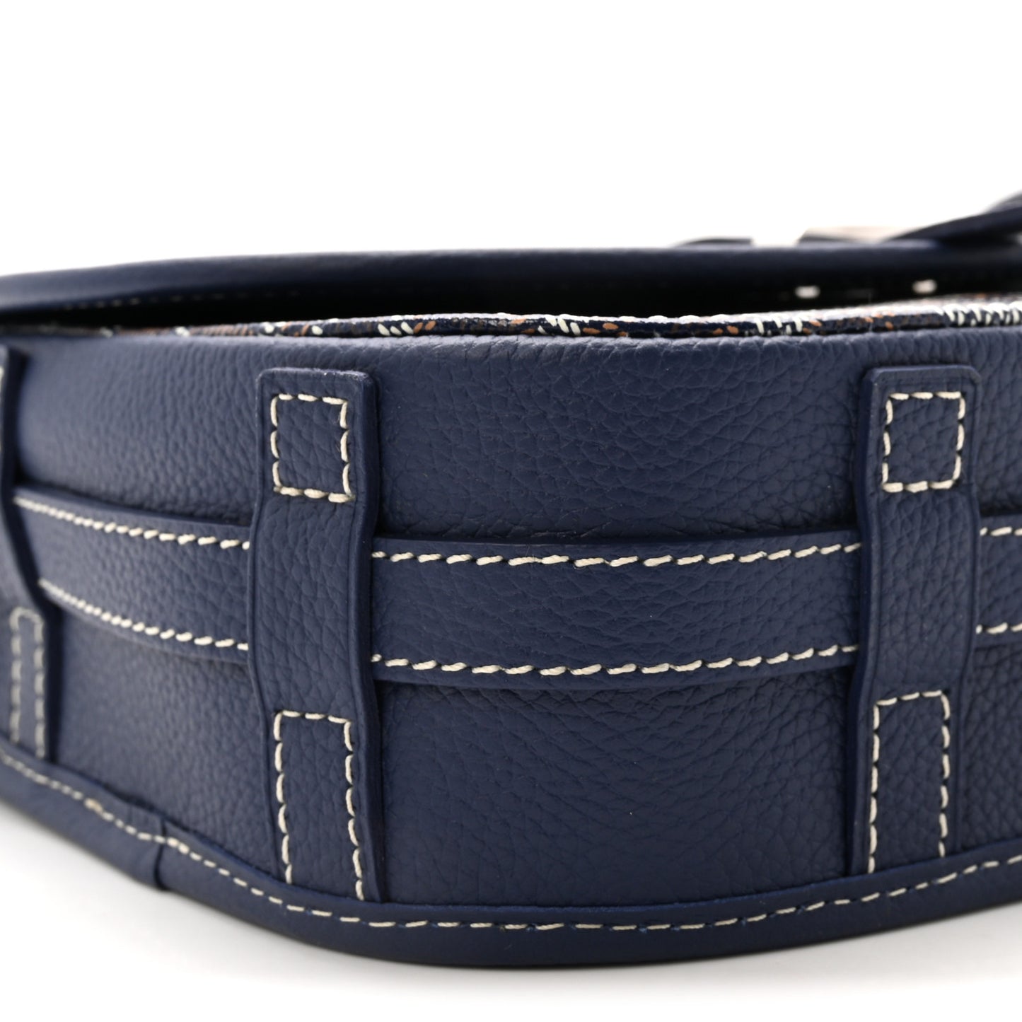 Goyardine Belvedere II PM Messenger Bag Navy
