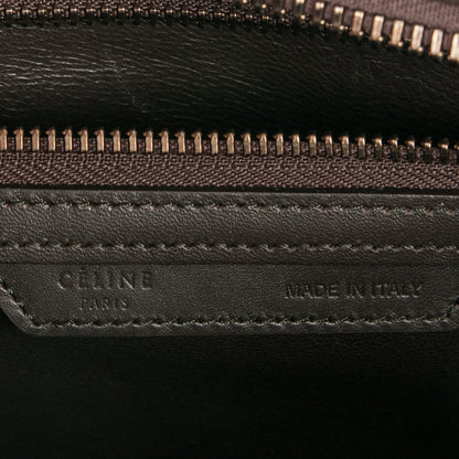 Celine Bullhide Micro Tri-Color Luggage Khaki 6 of 7