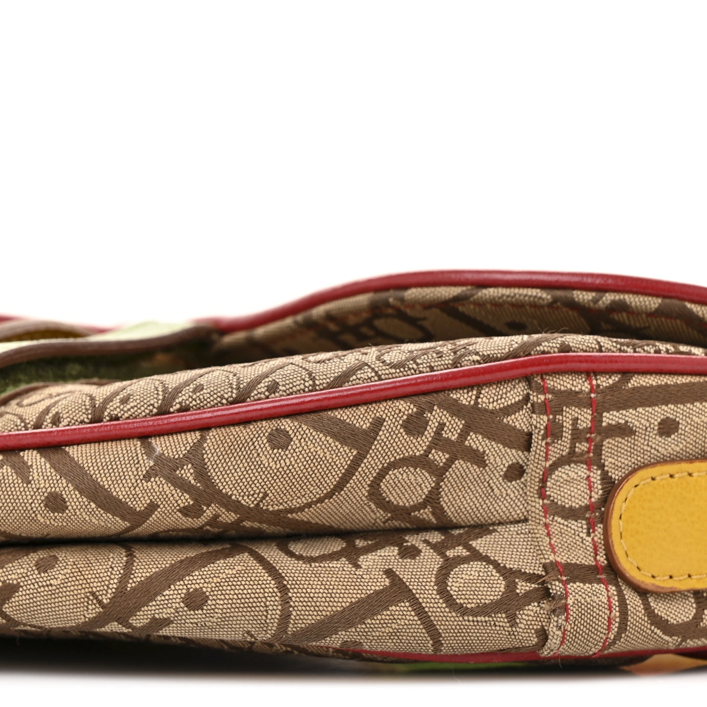 Monogram Rasta Saddle Bag Beige