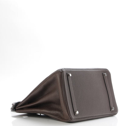 Hermes Togo Birkin 35 Chocolate 4 of 34