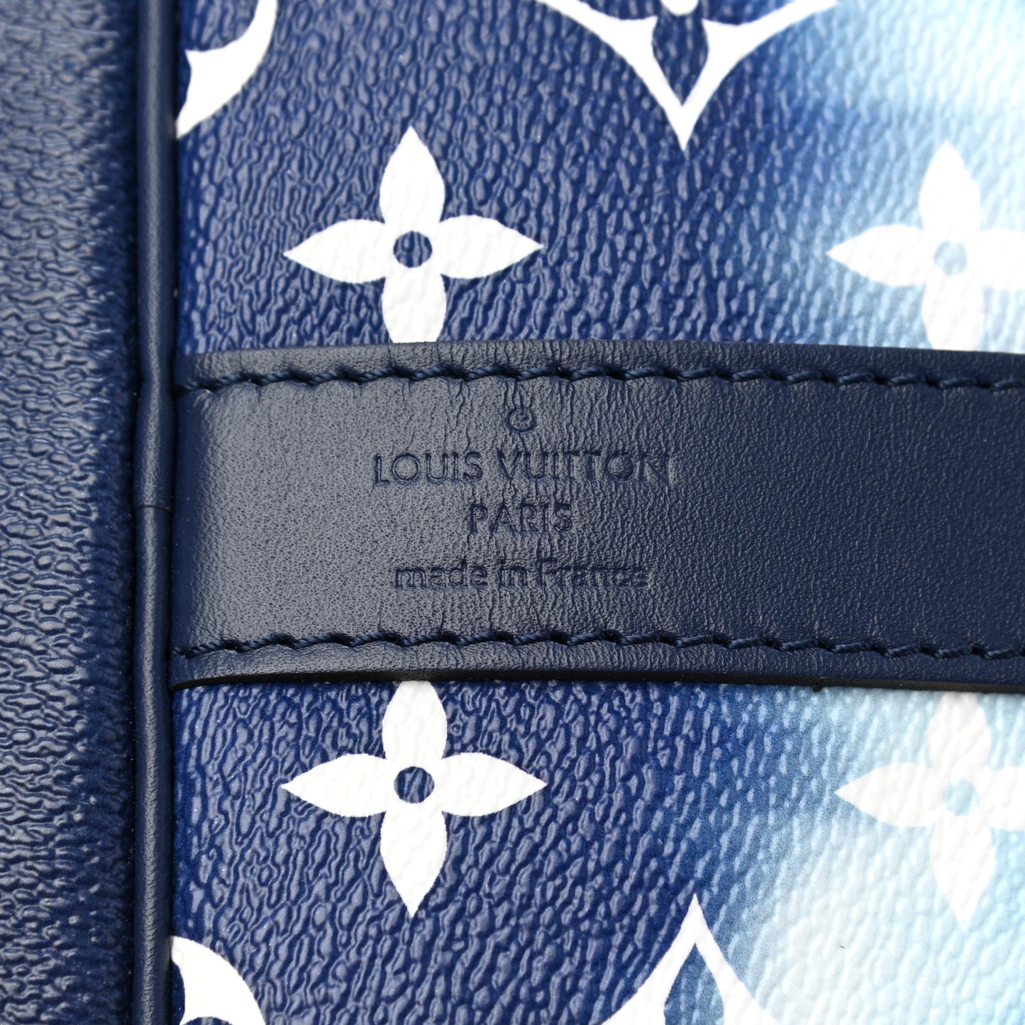 Monogram Escale Keepall Bandouliere 50 Blue