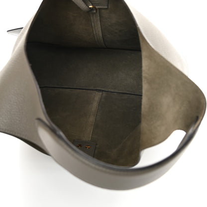 Salvatore Ferragamo Calfskin Margot Hobo Grey 6 of 10