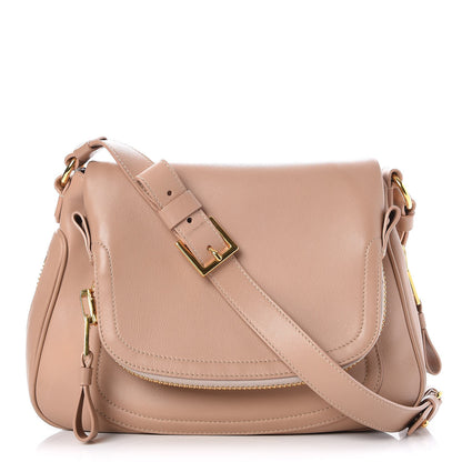 Tom Ford Calfskin Medium Jennifer Crossbody Beige 1 of 7
