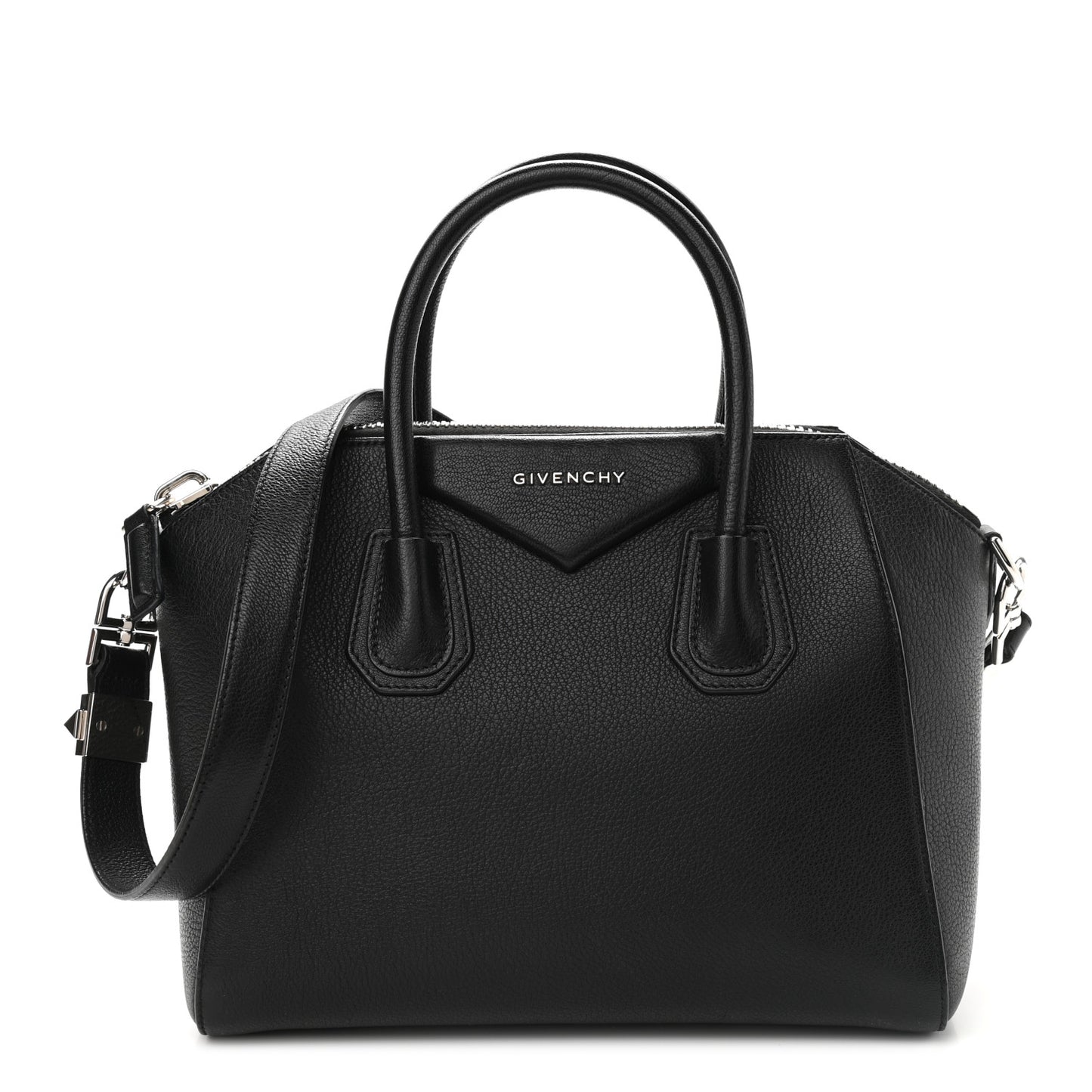 Sugar Goatskin Small Antigona Black