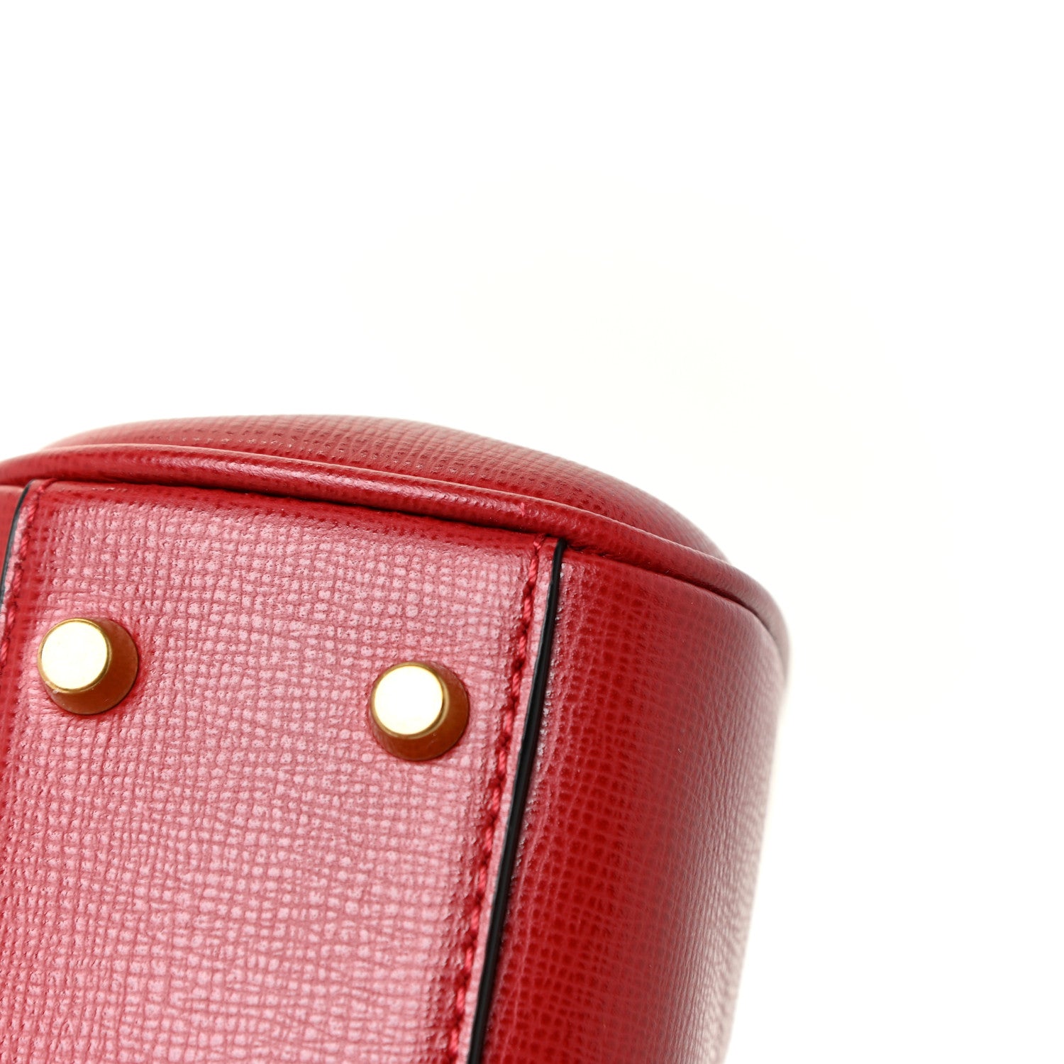 Valentino Garavani Grainy Calfskin Mini Rockstud Alcove Top-Handle Bag Rouge Pur 11 of 13