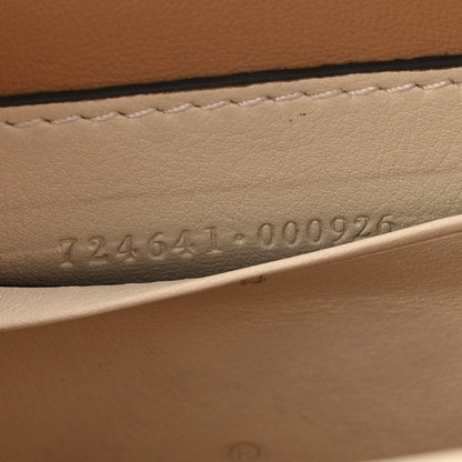 Gucci Patent Crystal Mini Bamboo 1947 Top Handle Chain Bag White 8 of 12