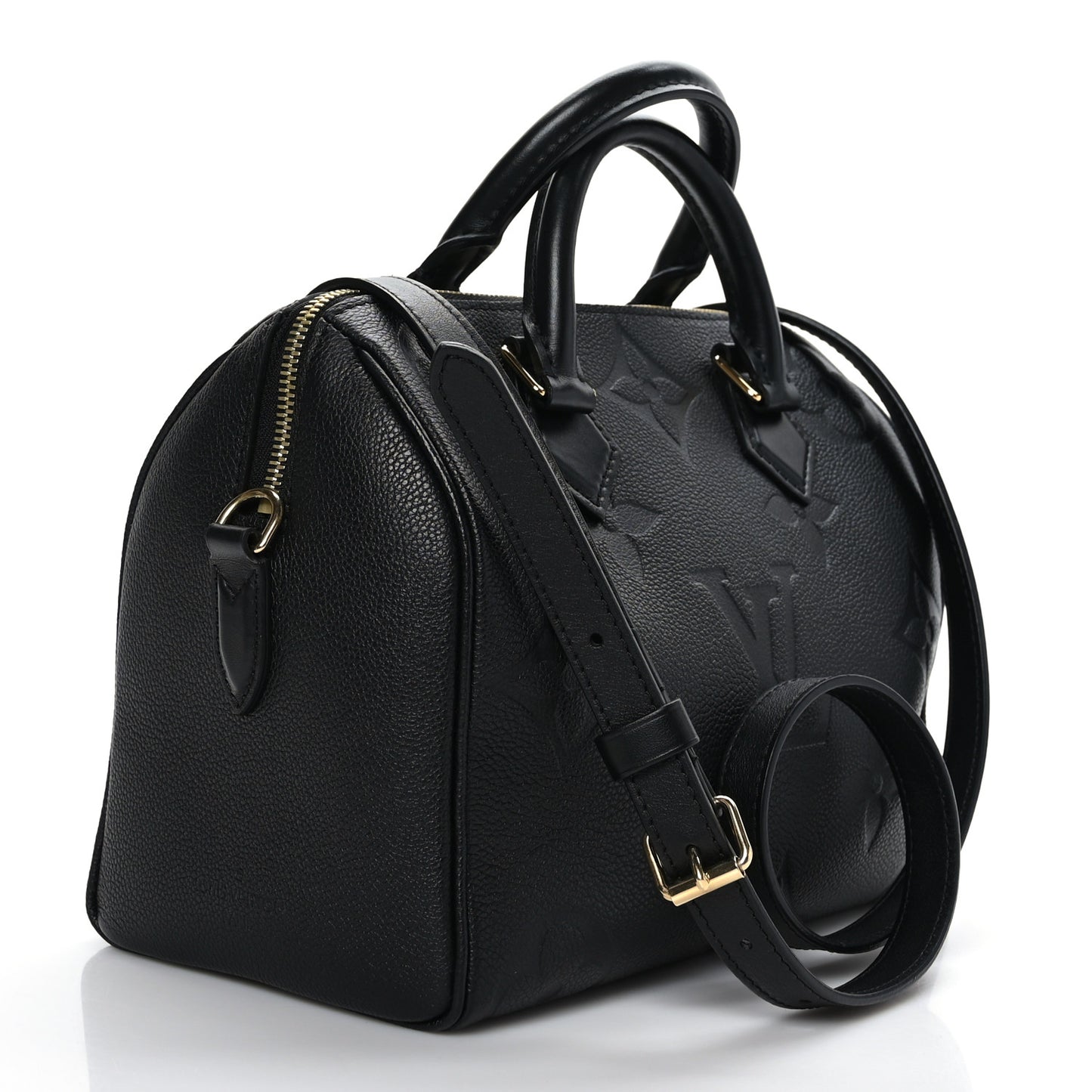 Empreinte Monogram Giant Speedy Bandouliere 25 Black