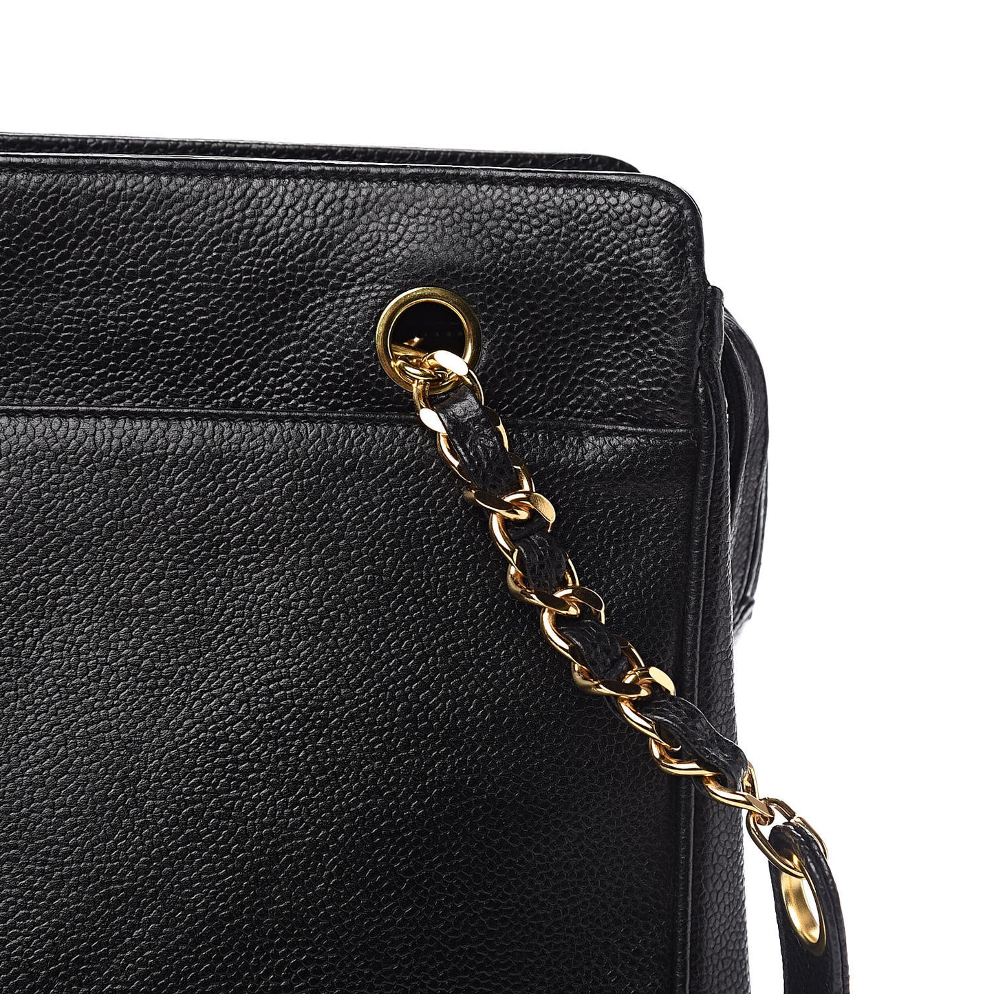 Caviar Shoulder Bag Black