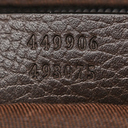 Gucci Monogram Travel Backpack Dark Brown 7 of 10