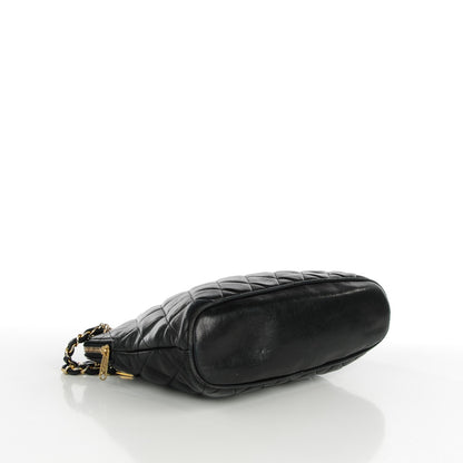 Chanel Lambskin Quilted Shoulder Bag Black 9 of 14