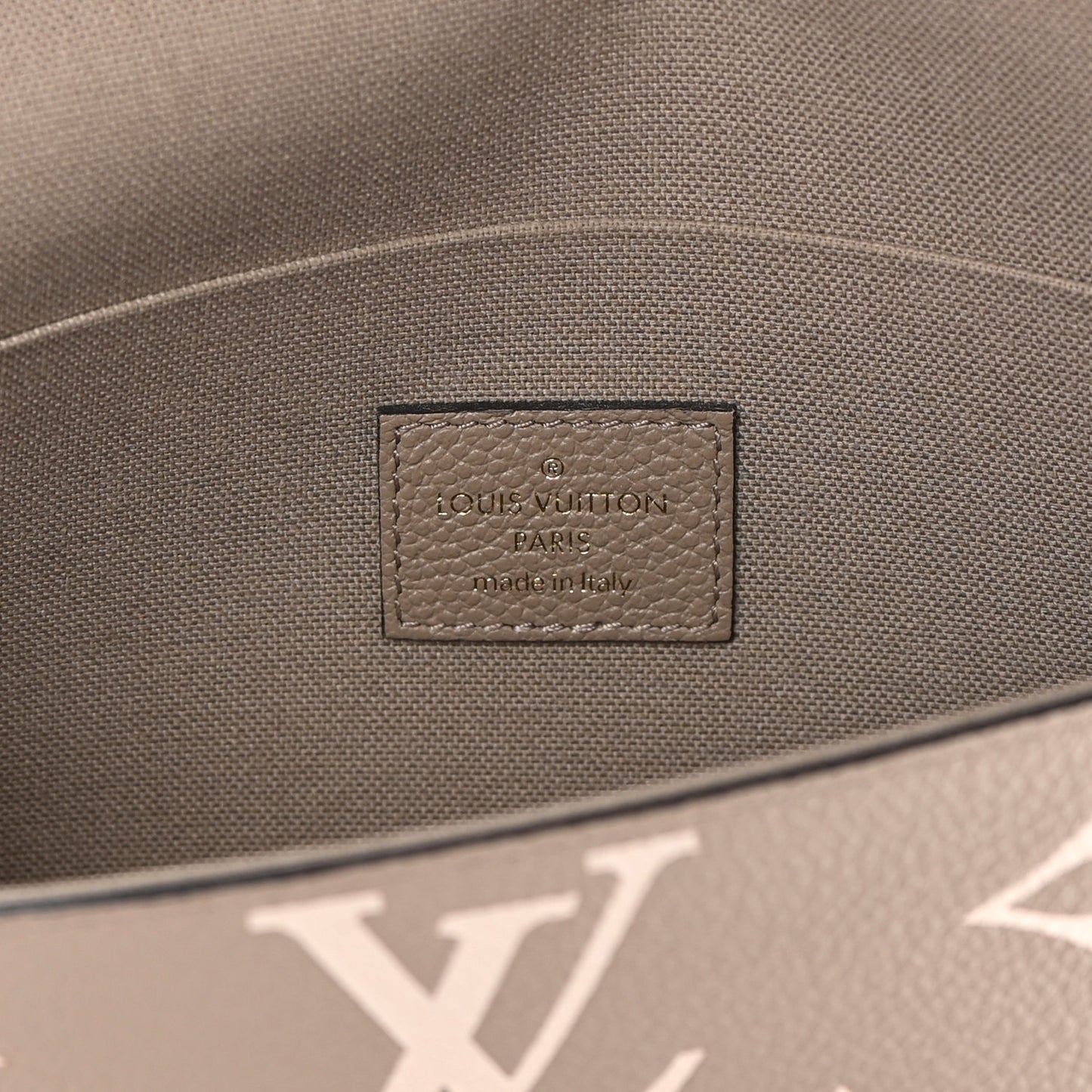 Empreinte Monogram Giant Felicie Pochette Tourterelle Creme