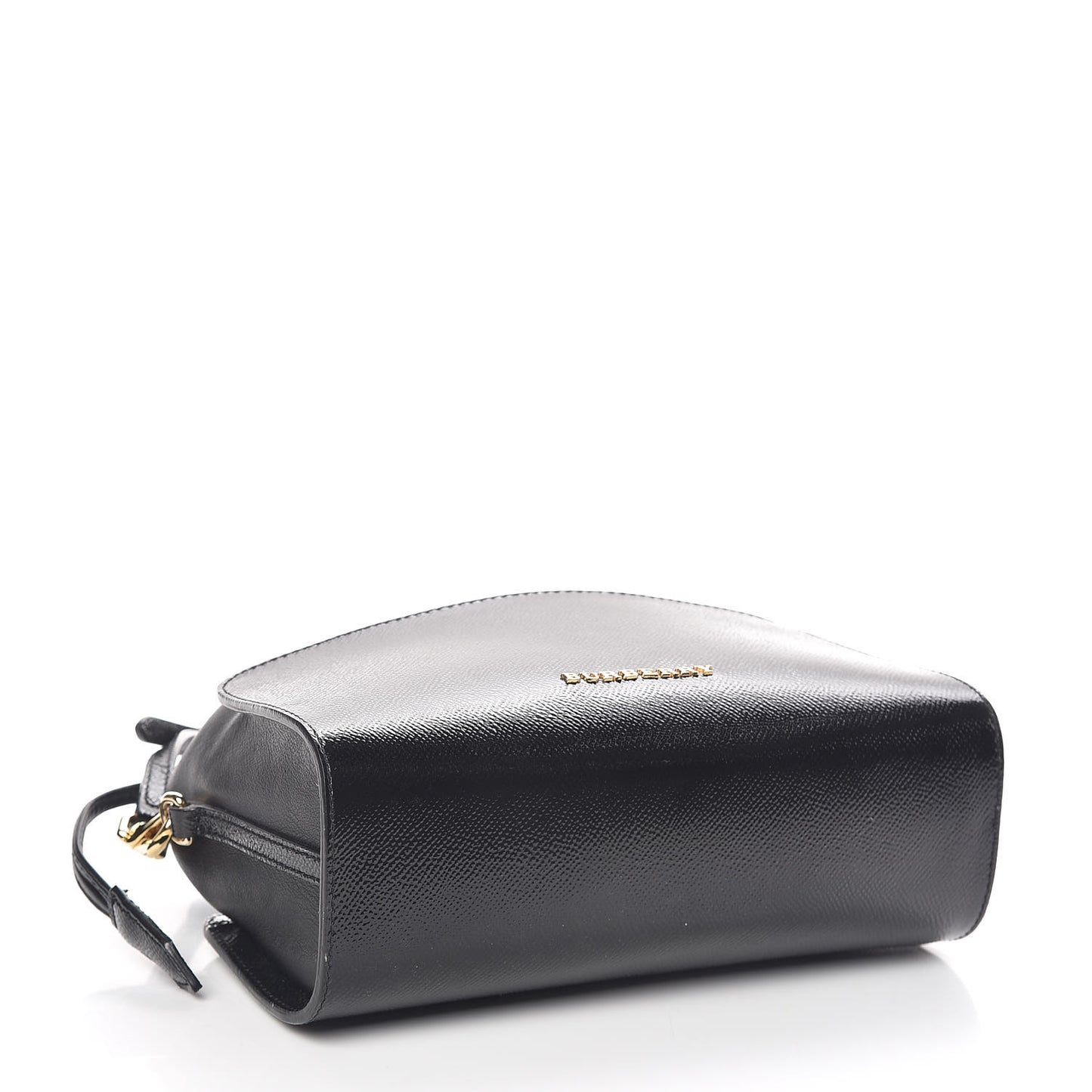 Patent Grained Calfskin Little Crush Black