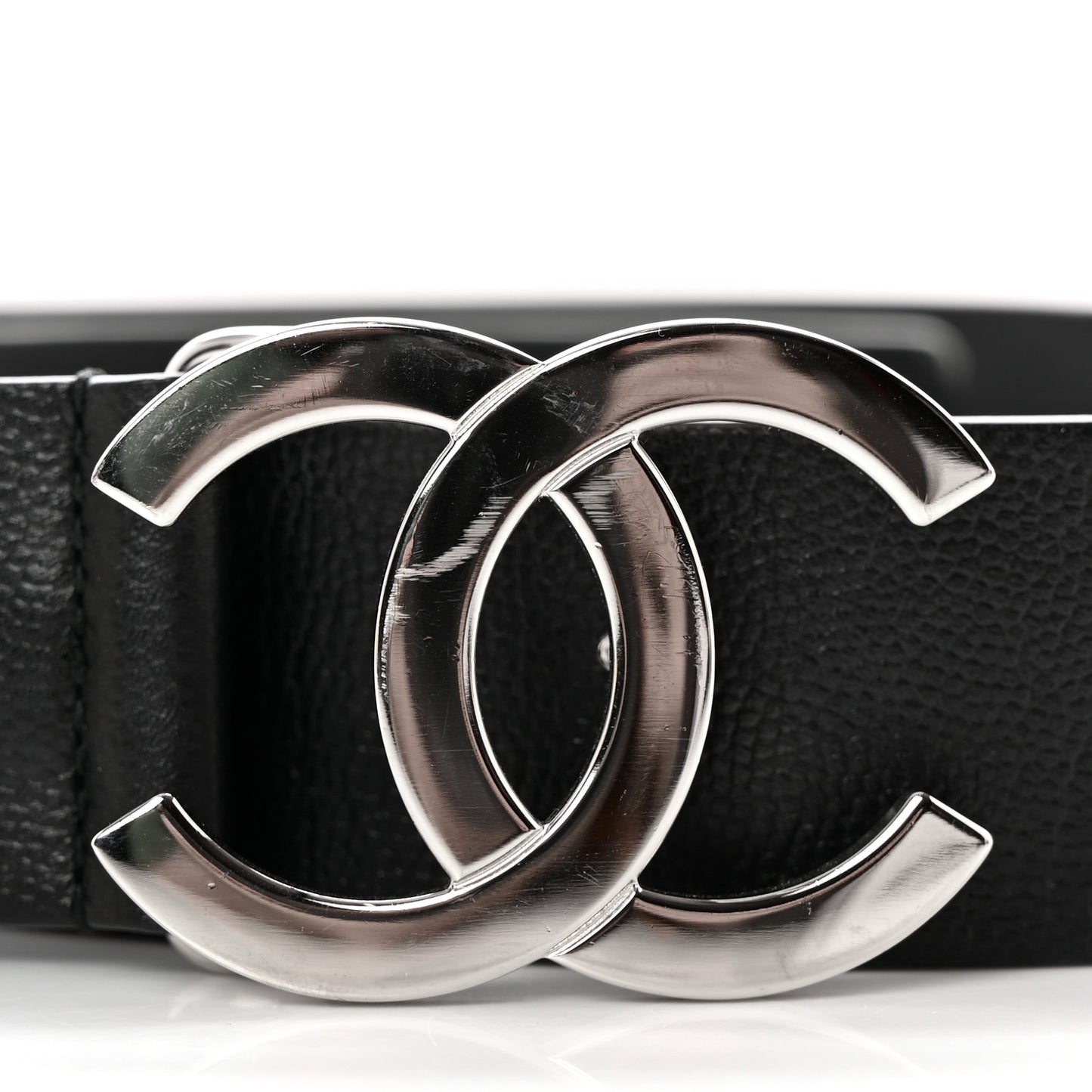 Caviar CC Logo Belt 80 32 Black
