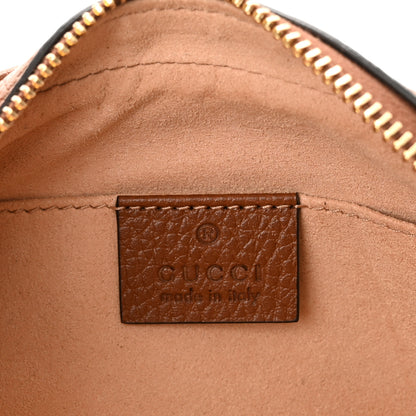 Gucci New Denim GG Monogram Dollar Calfskin Mini Ophidia Shoulder Bag Blue Tea Cuir Epilog 6 of 10