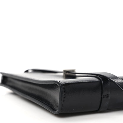Givenchy Calfskin Mini Cut Out Phone Crossbody Pouch Black 7 of 8