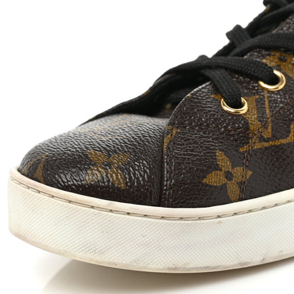 Louis Vuitton Calfskin Monogram World Tour Sneaker Boot 38.5 19 of 20